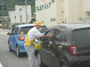 交通安全街頭キャンペーン