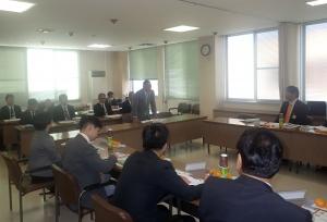愛知県大府市議会来庁行政視察写真
