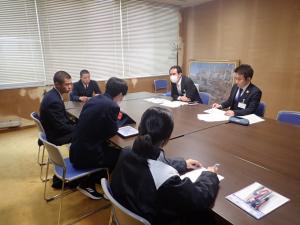 津久見高校生との意見交換会
