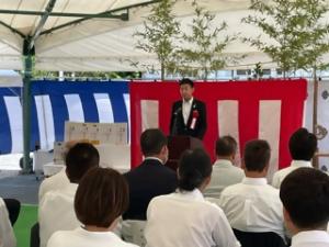 新庁舎安全祈願祭
