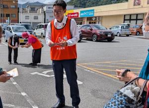 街頭活動の様子５