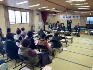 議会報告会（保戸島集会所）