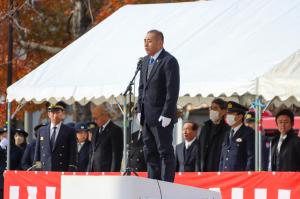 令和７年津久見市消防団出初式1