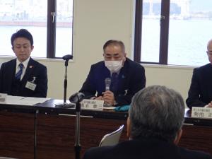 津久見市区長会との意見交換会１
