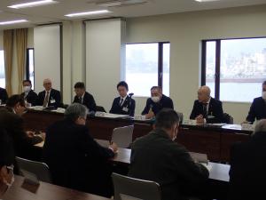 津久見市区長会との意見交換会２