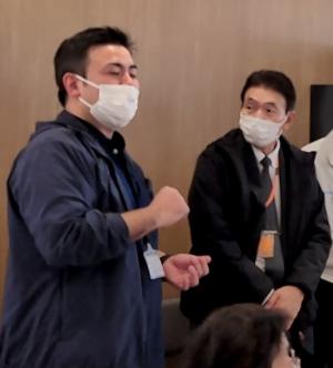 説明の様子