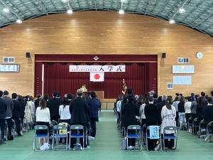 津久見高校入学式