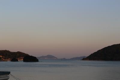 夕闇迫る長目地区