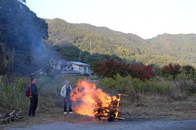 浦代地区の火焚き