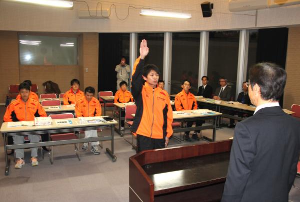 選手宣誓