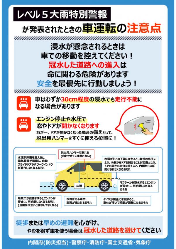 車の運転