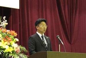 期成会会長あいさつ