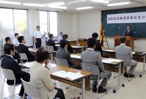 消防団長あいさつ