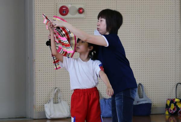 保護者もお手伝い