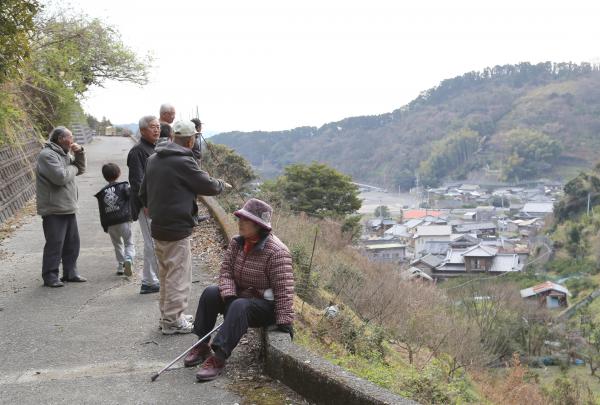 浦代地区　一時避難所