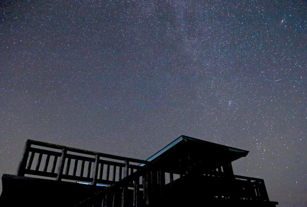 星空もキレイ