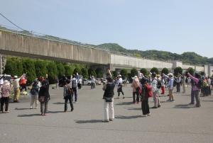 さあ出発します