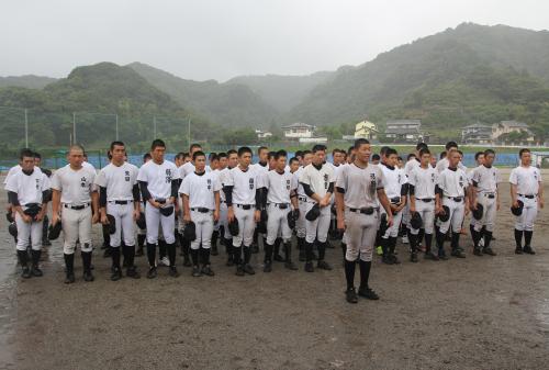 河野主将から決意表明がありました