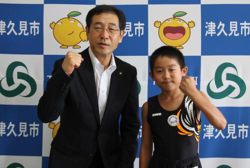 体操競技で九州大会に出場する高橋暁人選手です
