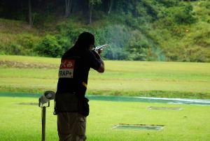 クレー射撃の写真です