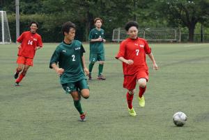 サッカー競技の写真です