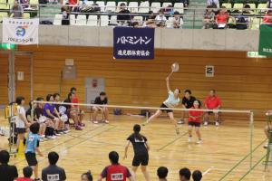 バドミントン競技（女子）の写真です
