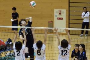 バレー女子の写真です