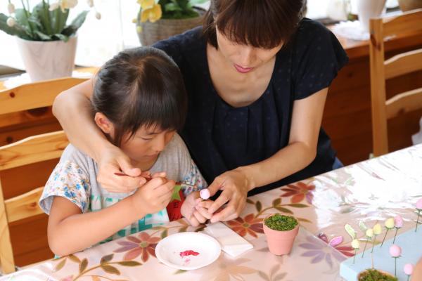 小学生限定！粘土でつくる鉢植えいちご