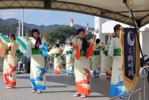 大分市の鶴崎踊の様子です