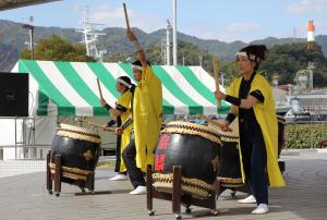 宗麟太鼓の様子です