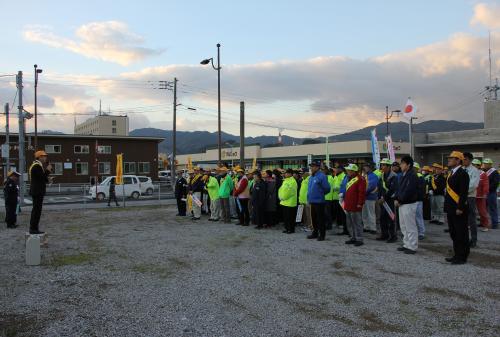 期間中は、市内各所で交通安全推進のために啓発活動が行われます