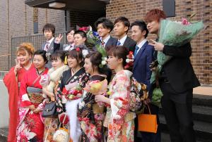 新成人の方々の写真です