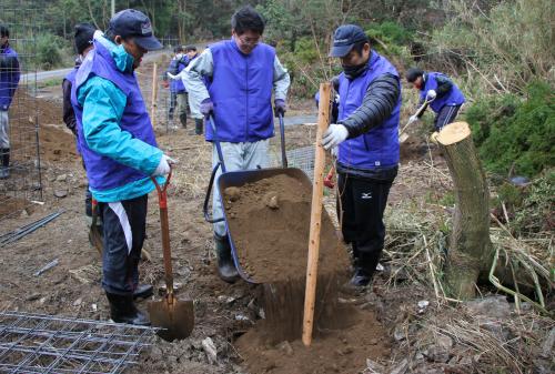 今年度の植樹により約5,100本を超える河津桜が今後咲き誇っていくこととなります