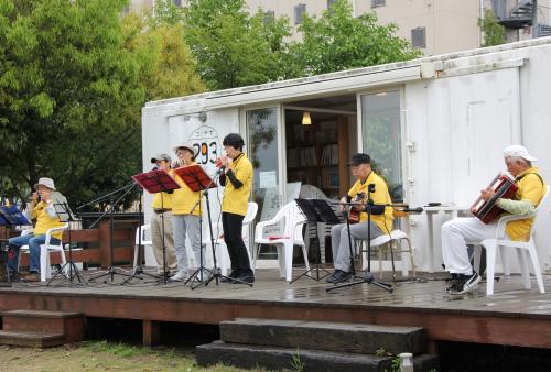 また、つくみん公園のコンテナ２９３号では、祝【令和元年】記念イベントも開催されました