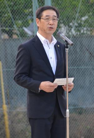 川野市長があいさつを述べました