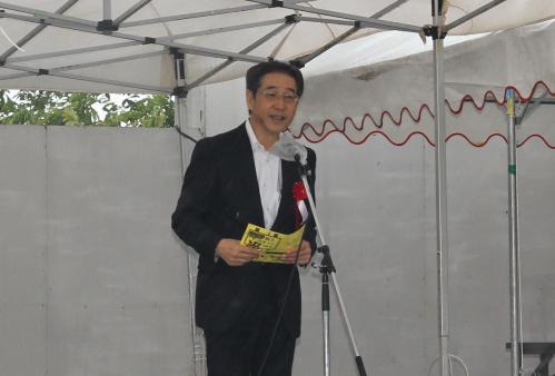 川野市長が開会のあいさつをしました