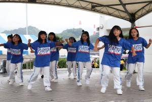 ダンスパフォーマンスの様子です
