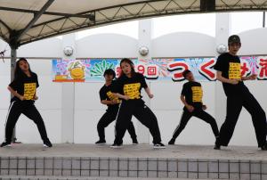 ダンスパフォーマンスの様子です