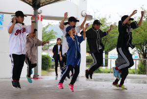 ダンスパフォーマンスの様子です