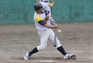 軟式野球の様子です