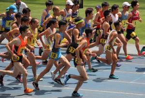 陸上競技の様子です
