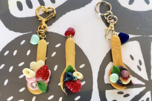 食べられない！？スプーンクッキーキーホルダー作り