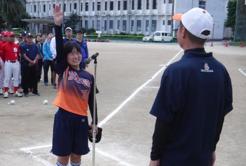 選手宣誓の様子です