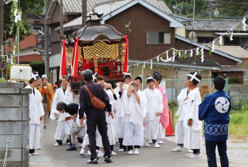 １０月１７日から２０日の４日間、赤八幡社秋季例大祭が催されました