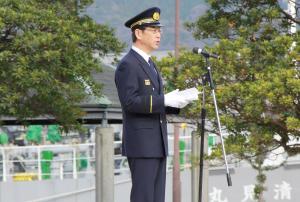 川野市長が式辞を述べました