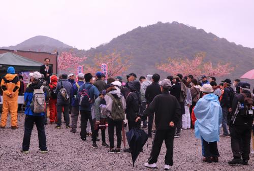 開会セレモニーの様子です