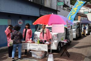 第3回つくみ軽トラ市の様子です