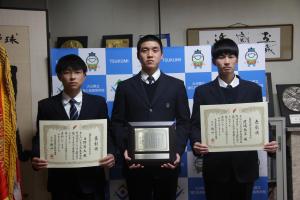 左から日野舜太さん、薬師寺琳久さん、渡邉泰宜さん