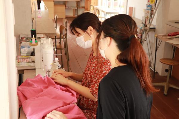 涼風スカート作り